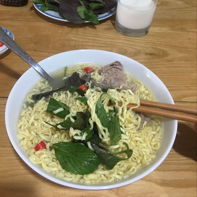 Step 5 Finished Product Pork Bone Noodles