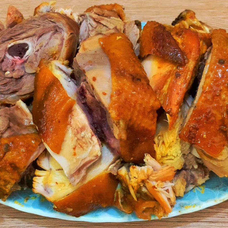 Step 7 Final Product Smoked Salted Chicken