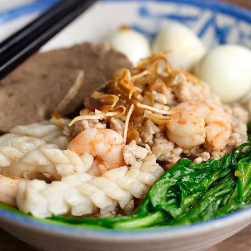 Step 7 Final Product Dry Seafood Noodles