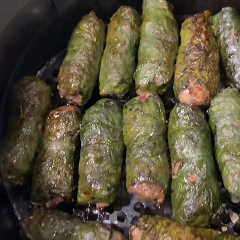 Step 6 Final Product Grilled Pork with Betel Leaves