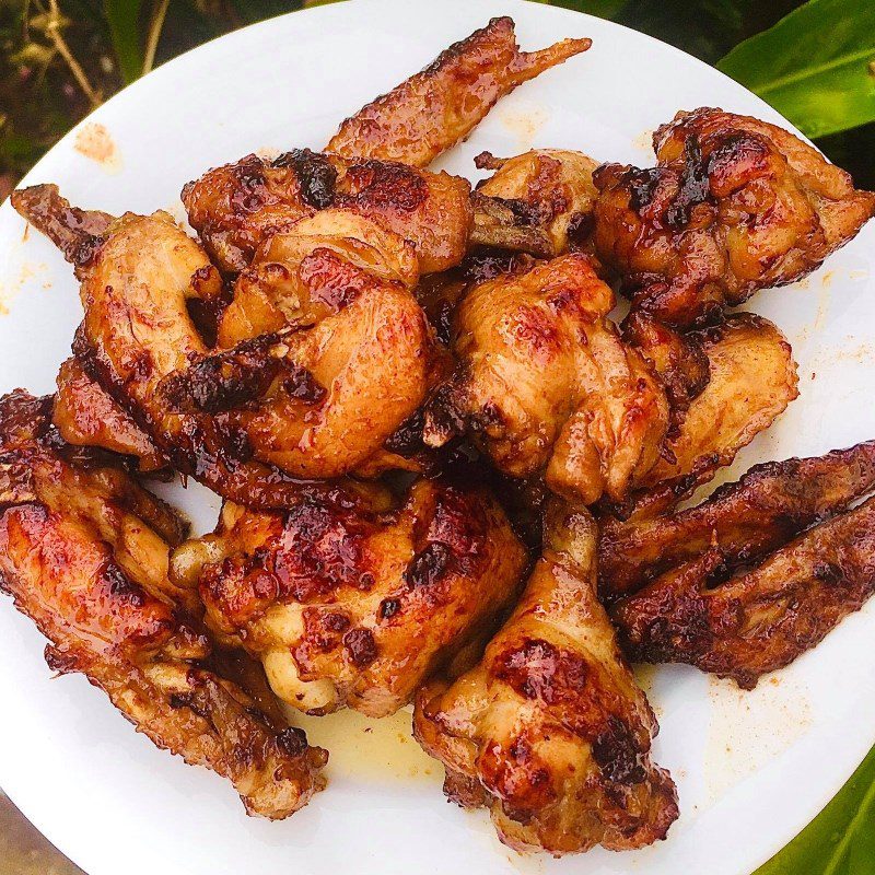 Step 3 Finished Product Coca Fried Chicken Wings