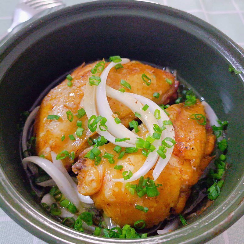 Step 3 Final Product Coca-Cola Braised Chicken Thighs