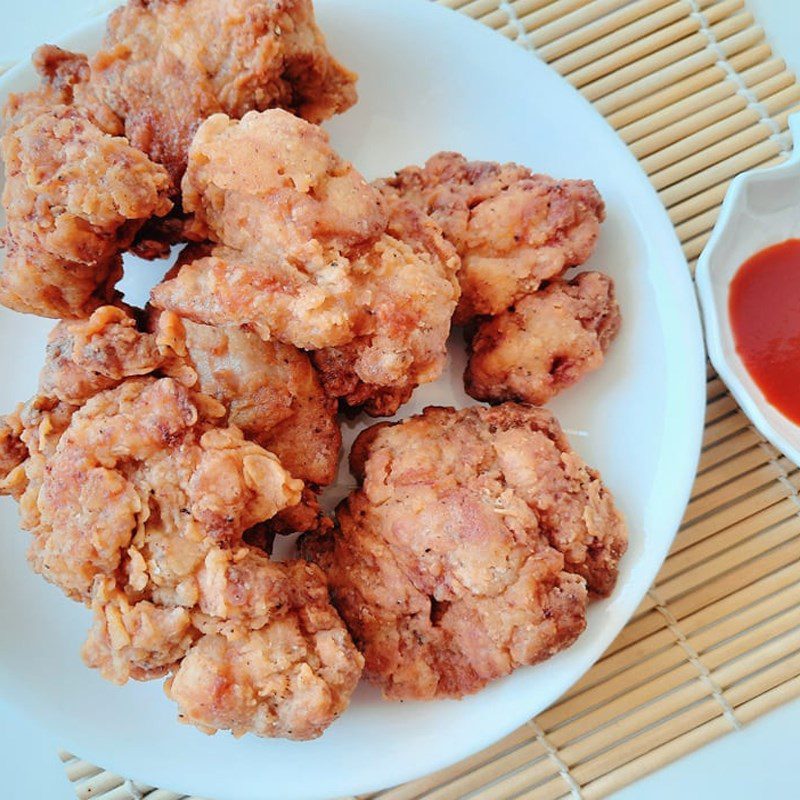 Step 5 Final Product Fried Chicken (recipe shared by user)