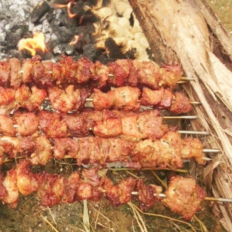 Step 4 Final Product Grilled Pork with Fermented Rice