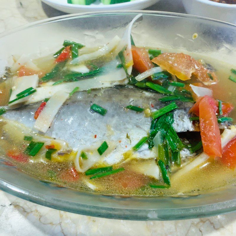 Step 4 Final product Sour fish soup