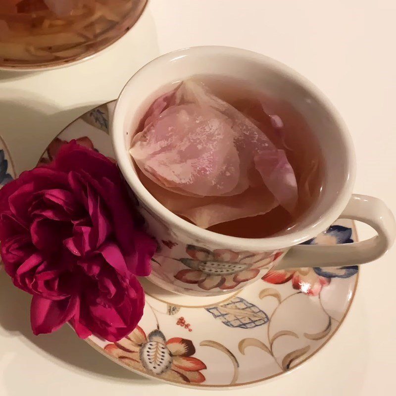 Step 4 Product Dried rose tea