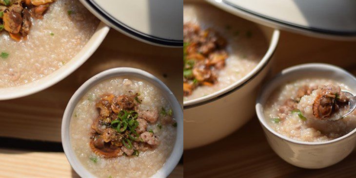 Step 6 Product Blood clam porridge