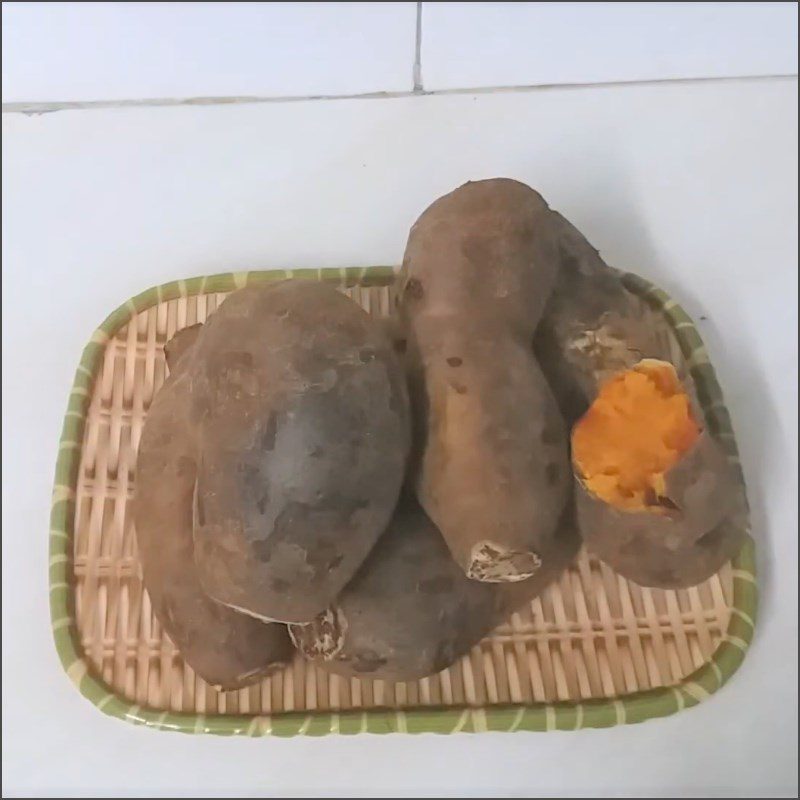 Step 3 Final product Baking sweet potatoes in the oven