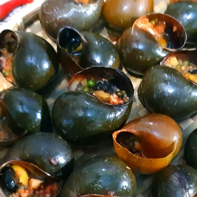 Step 5 Final Product Grilled Snails with Green Pepper