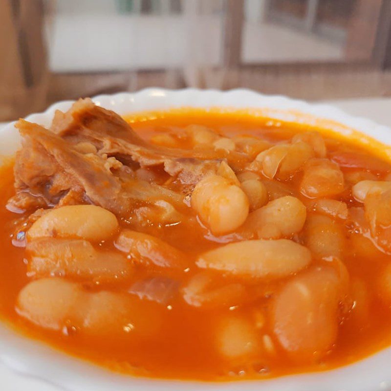 Step 4 Final Product Lamb stew with white beans in tomato sauce