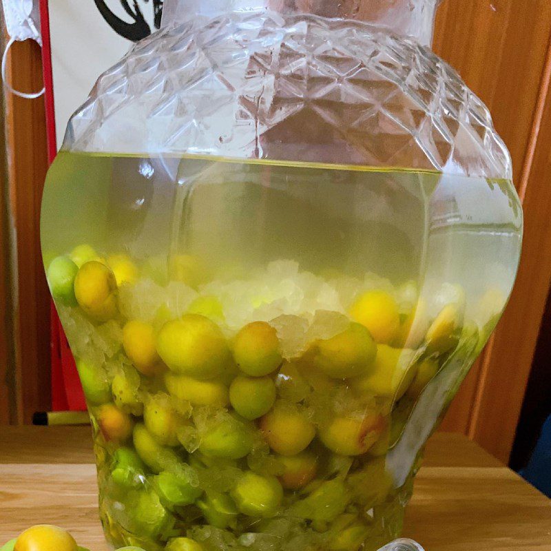 Step 3 Final Product Umeshu Plum Wine (Recipe shared by users)