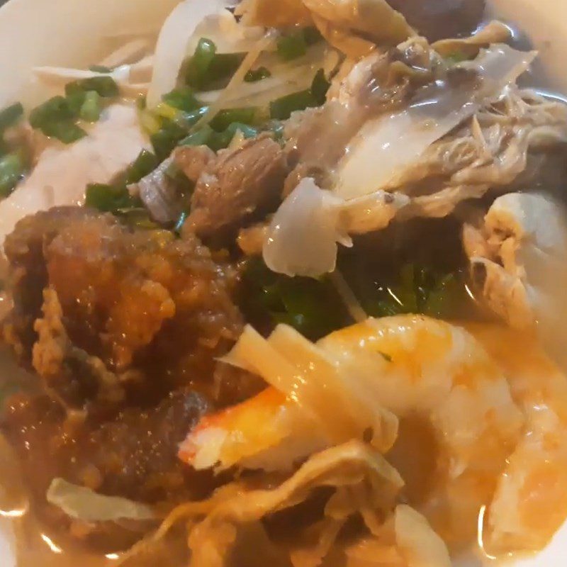 Step 5 Finished product Mixed noodles