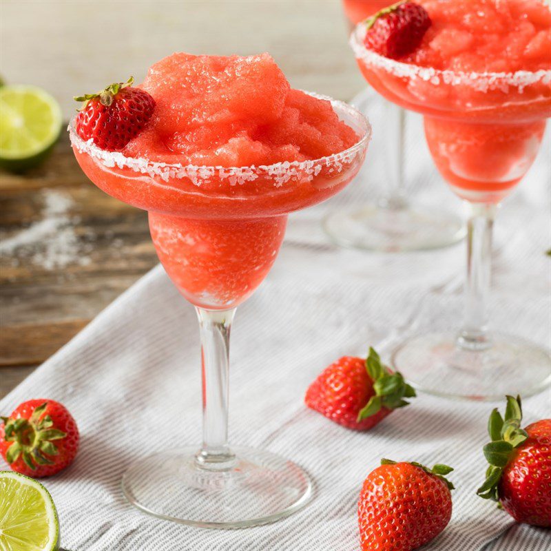 Step 4 Final product How to make shaved ice with frozen fruit