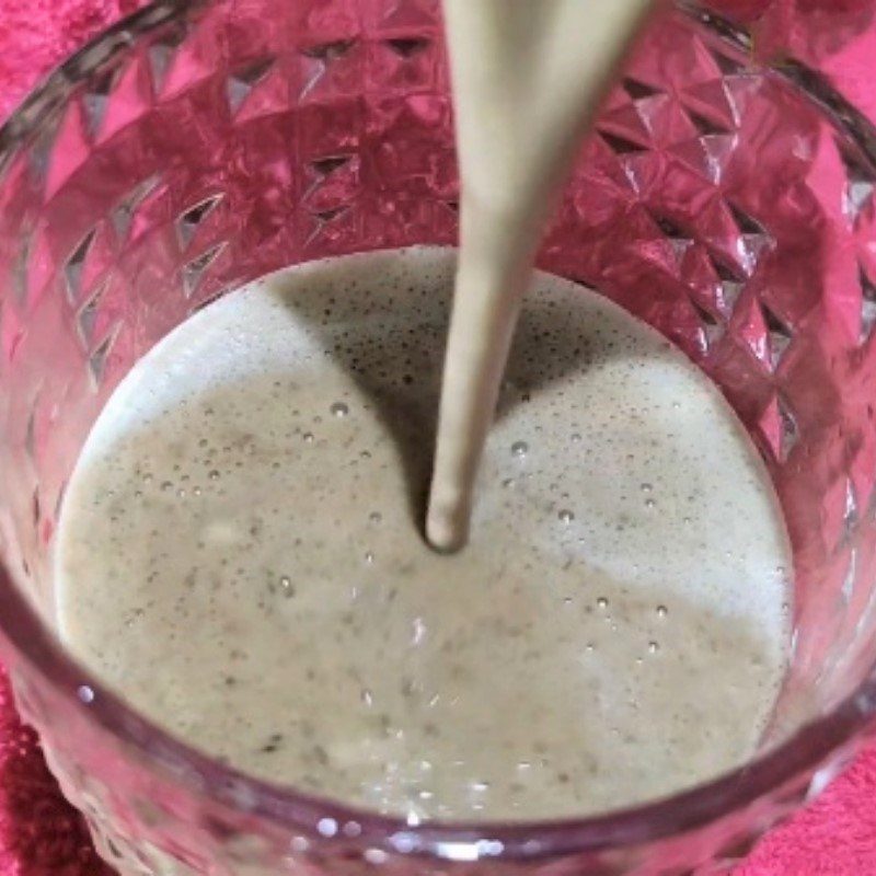 Step 3 Final Product Coffee chia smoothie