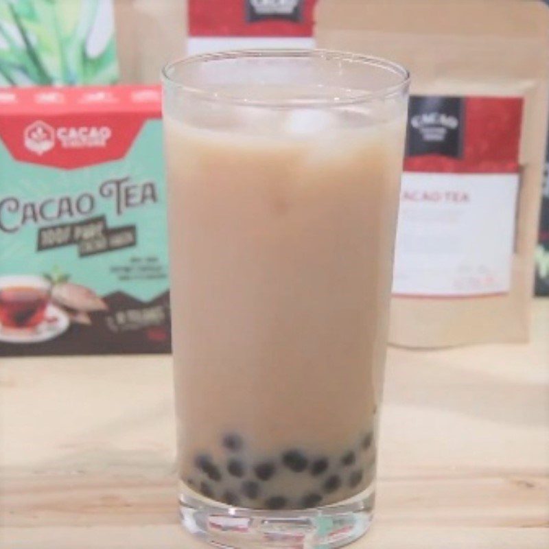 Step 4 Product Cocoa Milk Tea