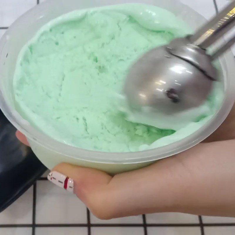 Step 3 Product Mint Ice Cream