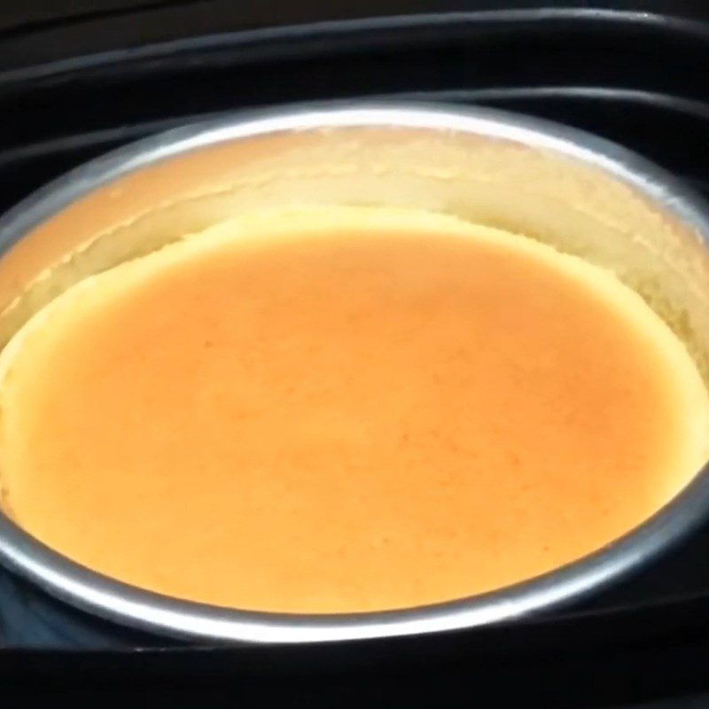 Step 6 Final product Cheese sponge cake using an air fryer