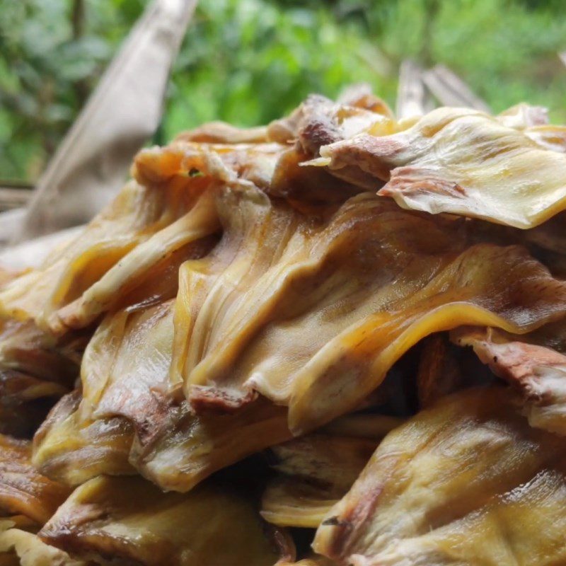 Step 3 Final product Sun-dried jackfruit