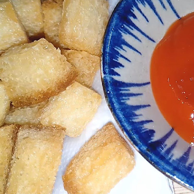 Step 3 Final Product Vegetarian Fried Pork Skin