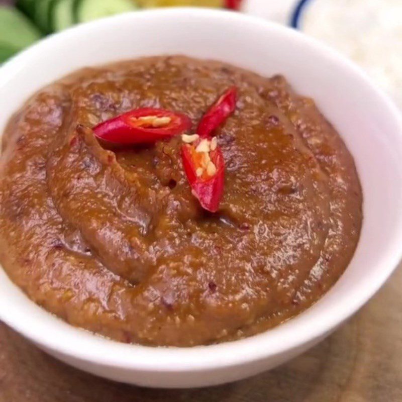 Step 3 Final Product Vegetarian Shrimp Paste (Recipe shared from Tiktok Vegan Kitchen XANH)