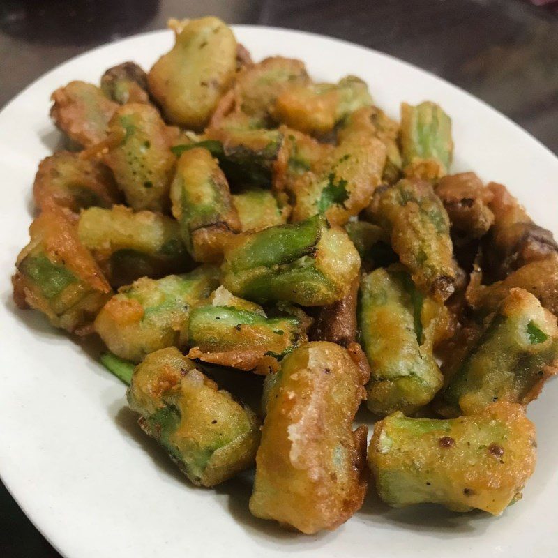 Step 5 Finished Crispy Fried Okra