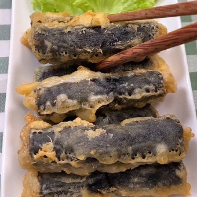 Step 7 Finished Product Vegetarian Seaweed Rolls