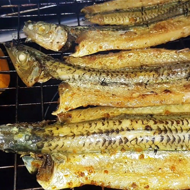 Step 4 Final product Grilled fish with turmeric