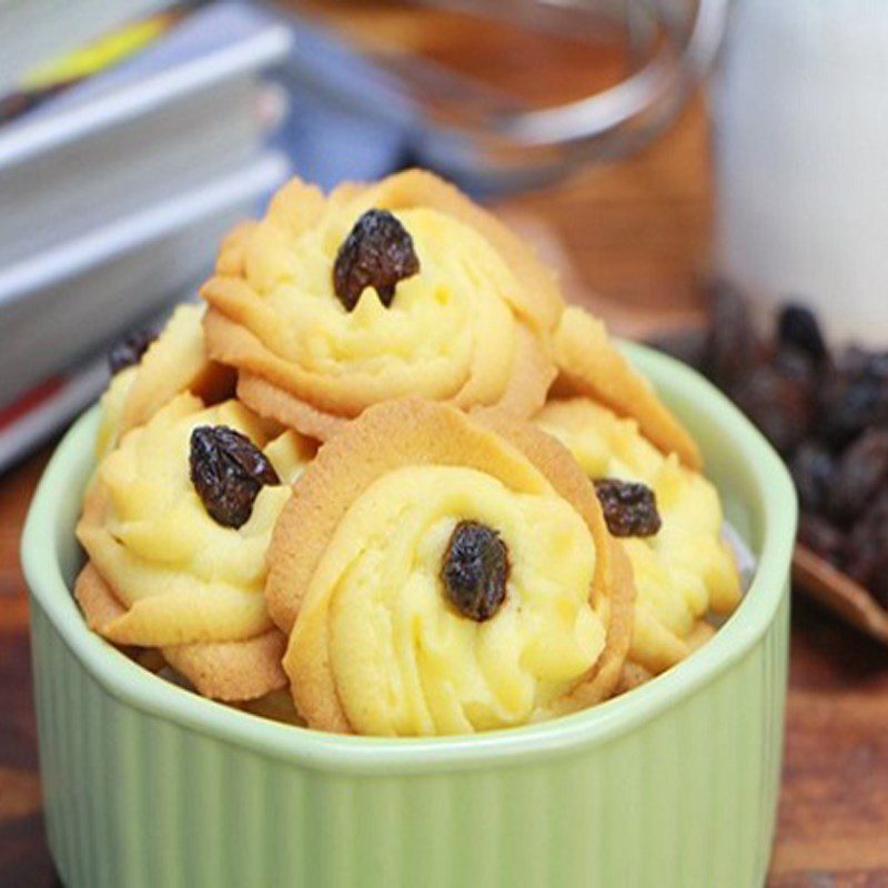 Step 5 Final product of Danisa cookies made in an air fryer
