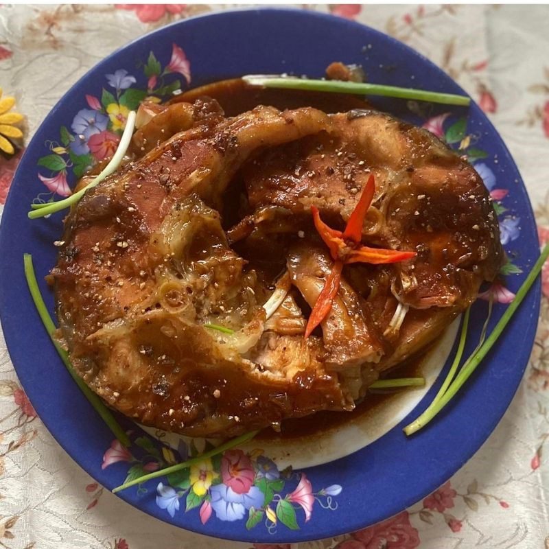 Step 3 Final Product Braised Carp with Pepper