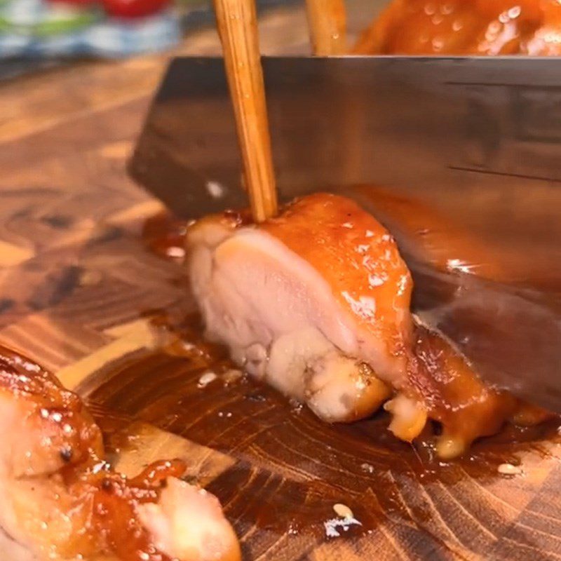 Step 3 Finished product Salty chicken (Recipe shared from TikTok Let's cook with TasteVN)