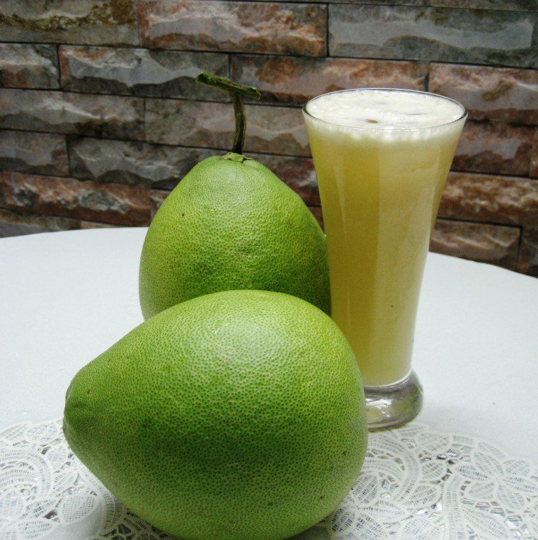 Step 3 Final product Grapefruit juice using a blender