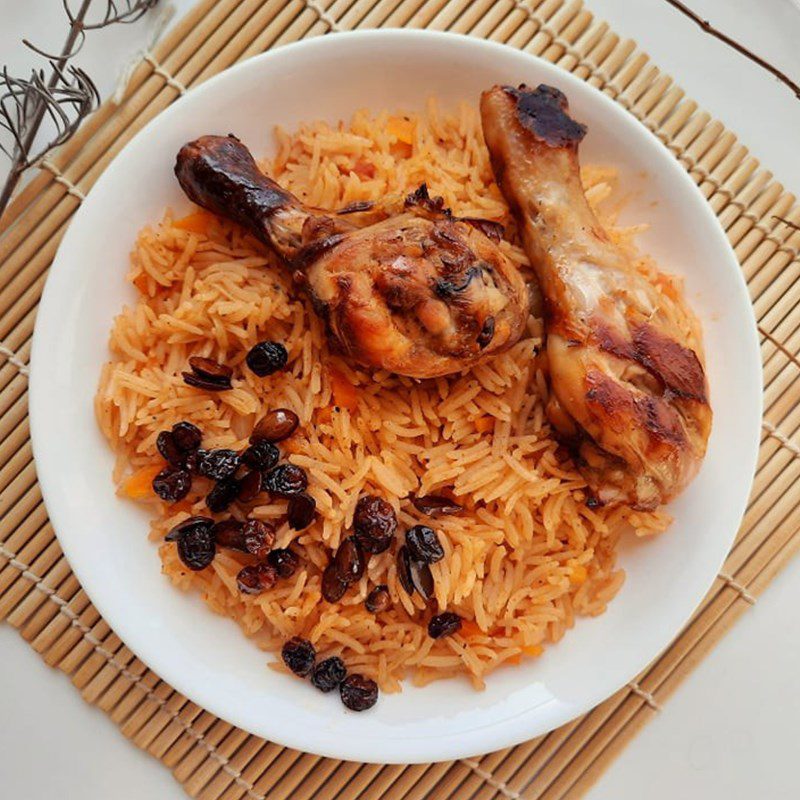 Step 6 Final product Arabic kabsa rice