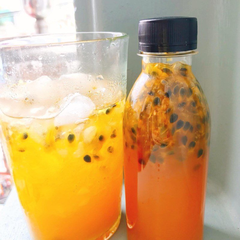 Step 3 Final Product Passion Fruit Syrup (recipe shared by user)