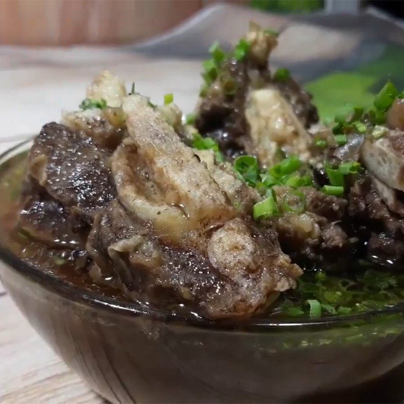 Step 4 Final Product Braised Ribs in Soy Sauce