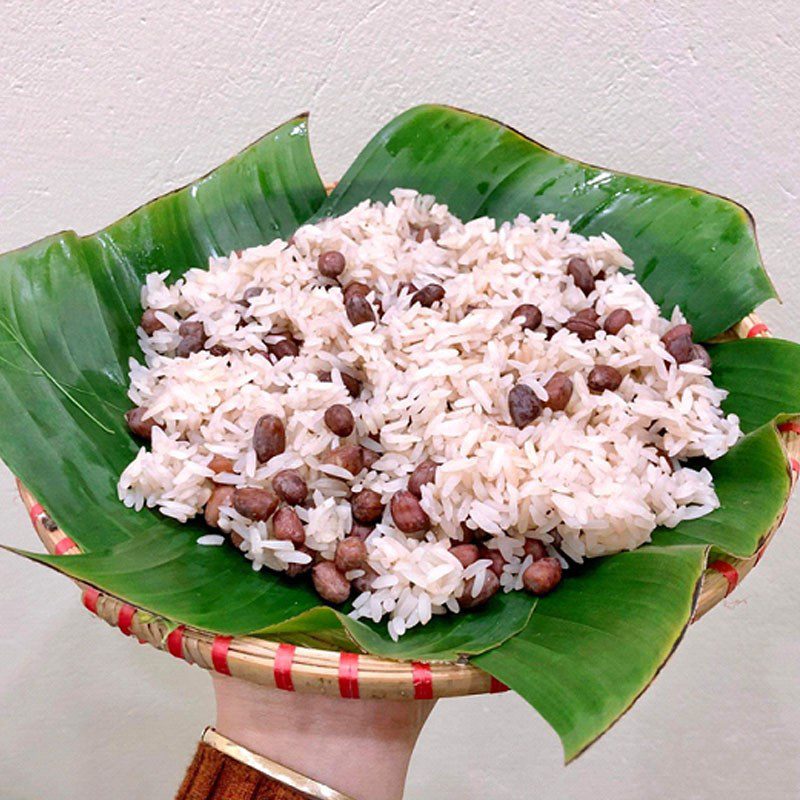 Step 3 Final Product Cooking sticky rice with peanuts using a rice cooker (recipe shared by users)