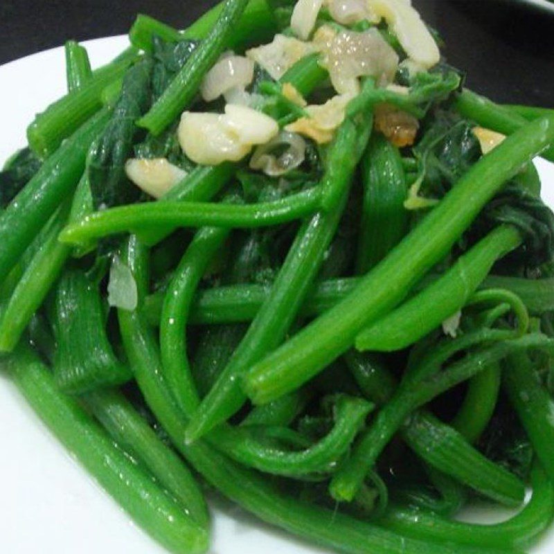 Step 4 Final Product Stir-fried Gourd with Garlic