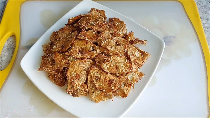 Step 5 Final product Fried green jackfruit with fish sauce