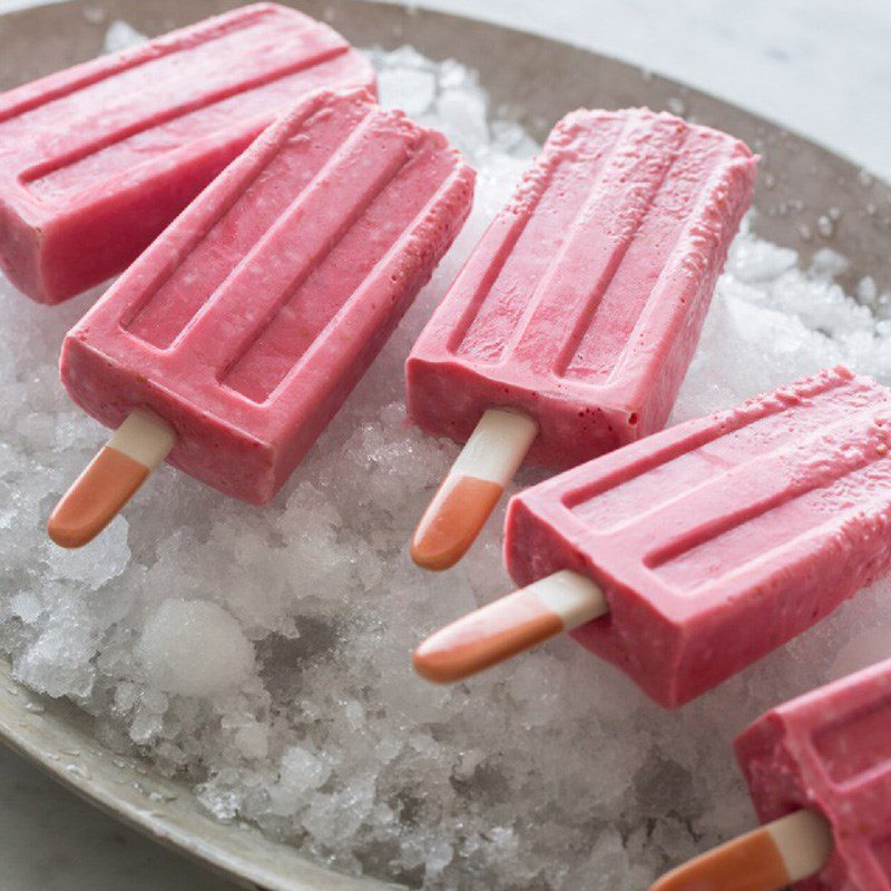 Step 4 Final Product Raspberry Coconut Milk Ice Cream