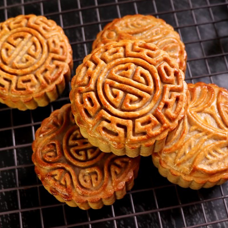 Step 7 Final Product Mooncake with Oat Flour