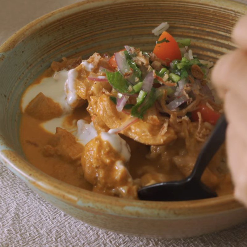 Step 5 Final Product Chicken Curry with Masala Sauce