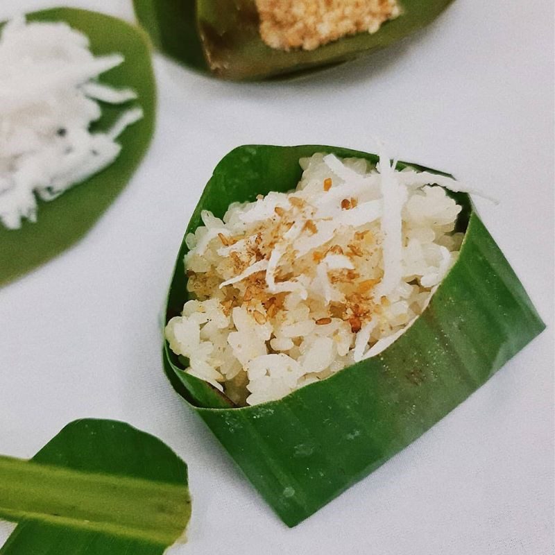 Step 5 Finished Product Coconut Sticky Rice with Lotus Seeds (Recipe shared by users)