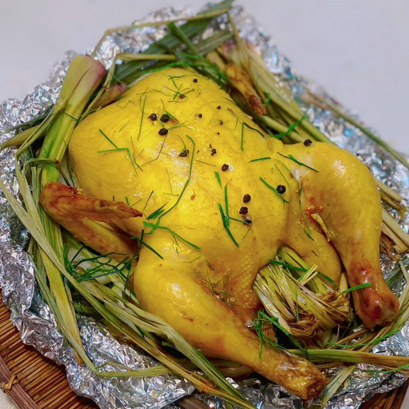 Step 5 Final product of salt-marinated chicken using an air fryer