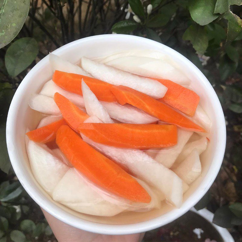 Step 4 Final product Sweet and sour pickled radish (recipe shared by a user)