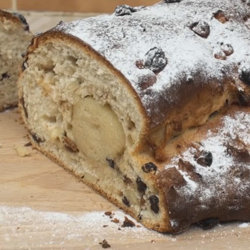 Step 8 Final Product Almond stollen cake