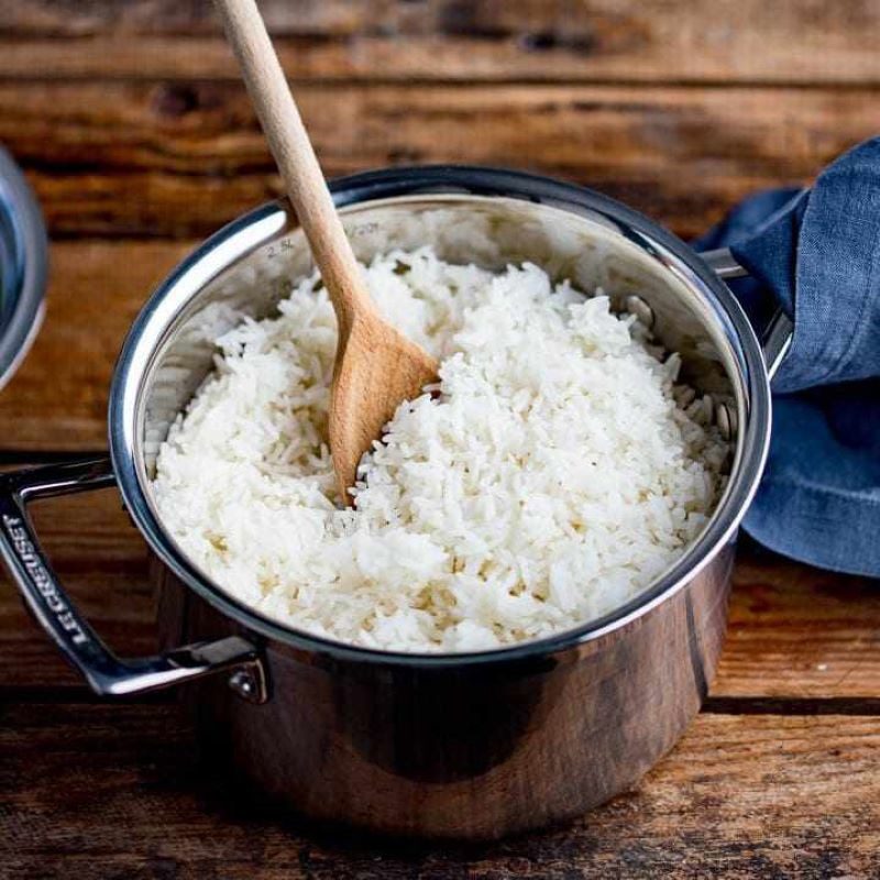 Step 5 Final Product Cooking rice with delicious sticky fragrant induction stove