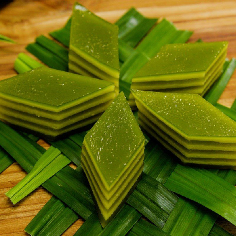 Step 5 Finished Product Steamed Green Bean Cake