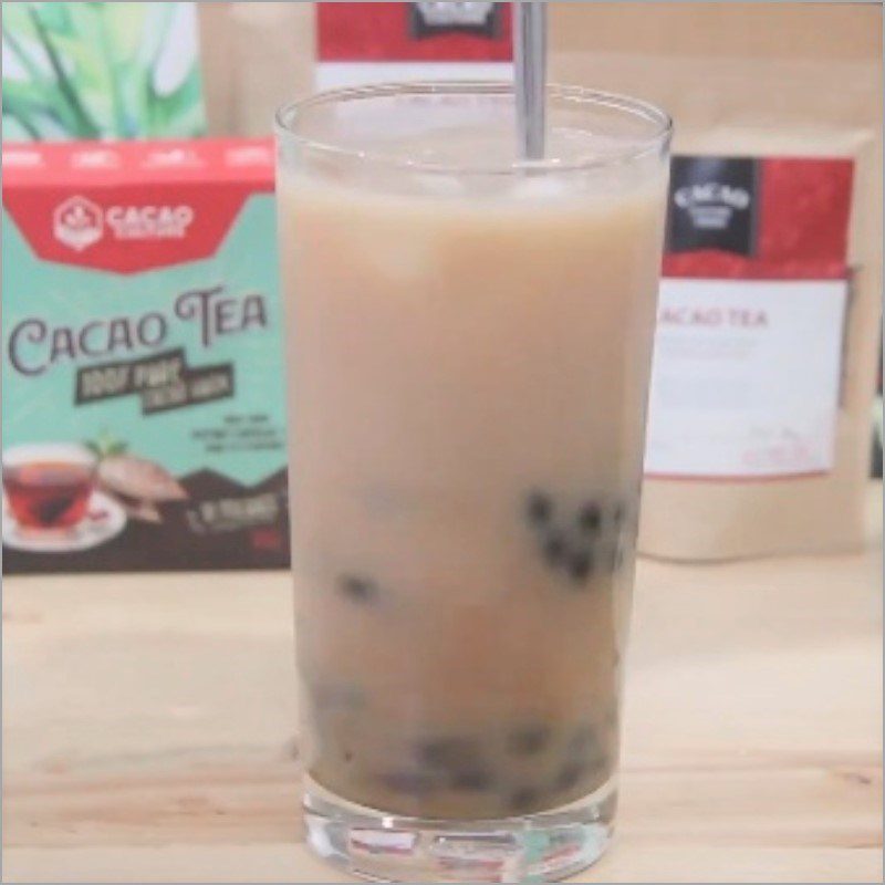 Step 4 Product Cocoa Milk Tea