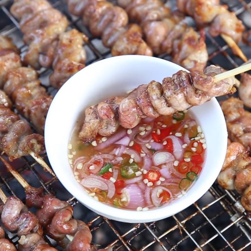 Step 5 Final Product Grilled Beef Intestines