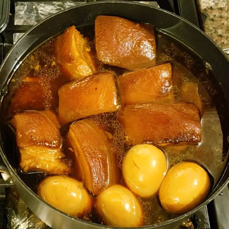 Step 8 Final product Braised pork