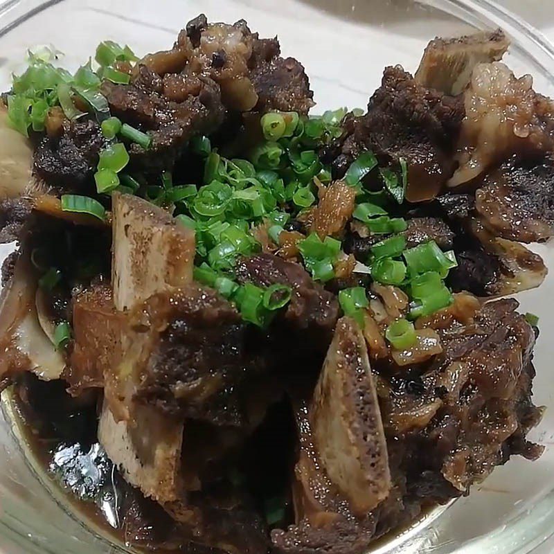 Step 4 Final Product Braised Beef Short Ribs Soy Sauce